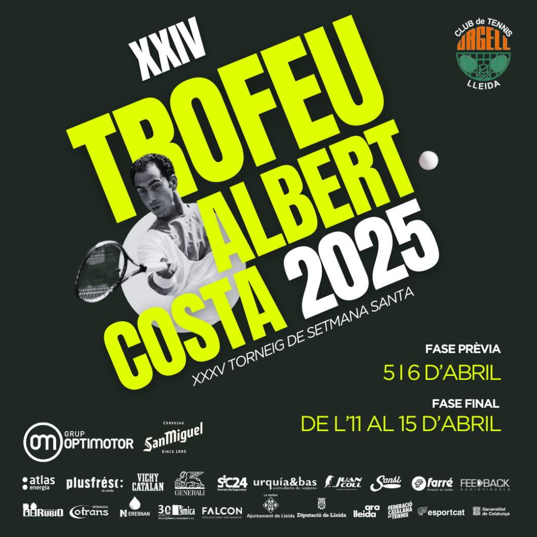 XXIV Trofeu Albert Costa 2025