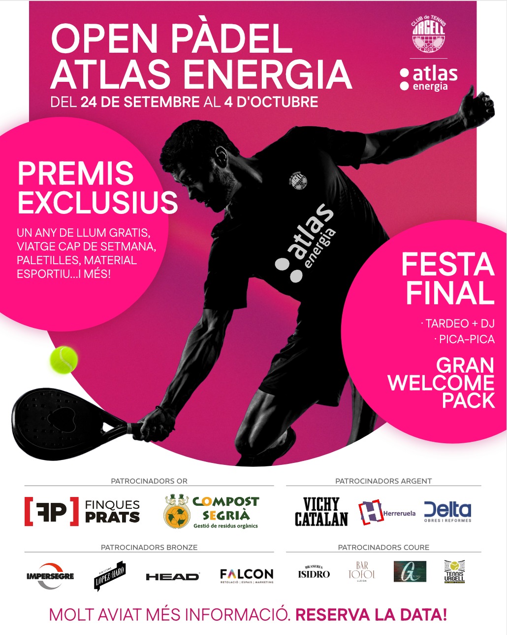 1r OPEN DE PÀDEL ATLAS ENERGIA