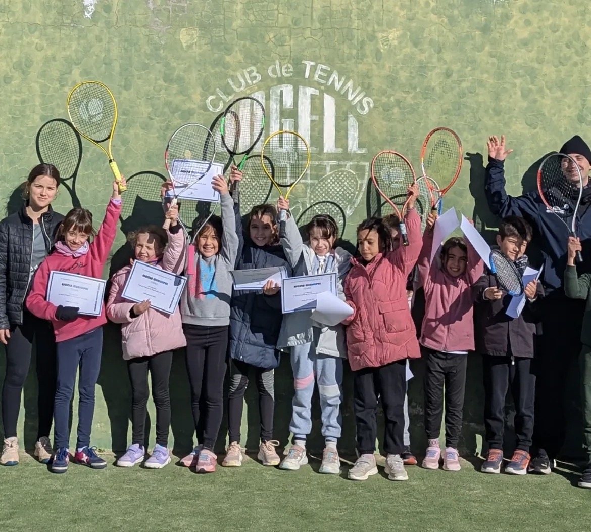 Finalitza el primer torn de l’Escola Muncipal de Tennis a l’Urgell