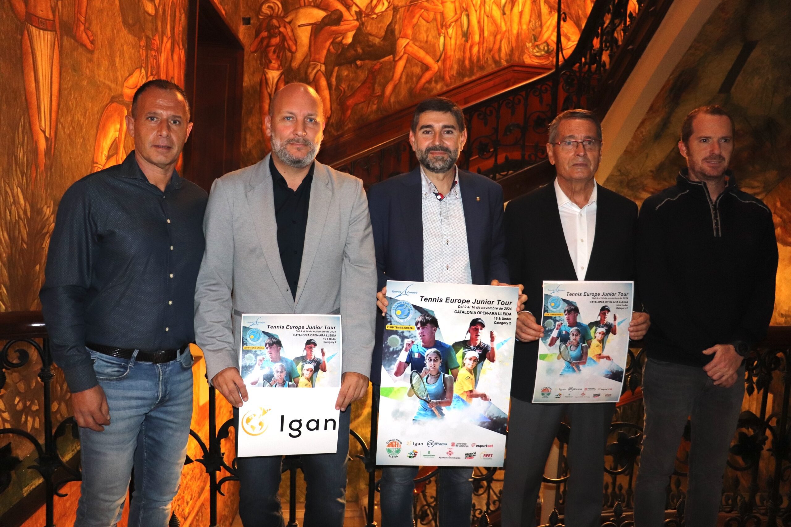 Presentat el Tennis Europe de l’Urgell