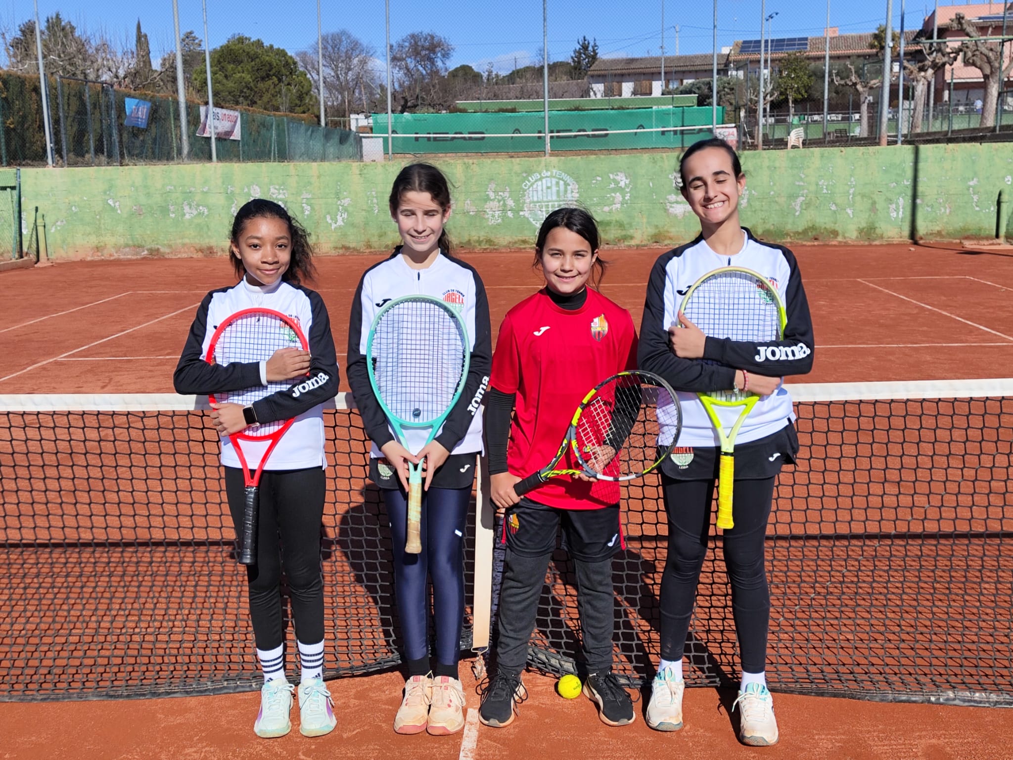 Resultats i imatges de la jornada de tennis (7-8 de febrer)