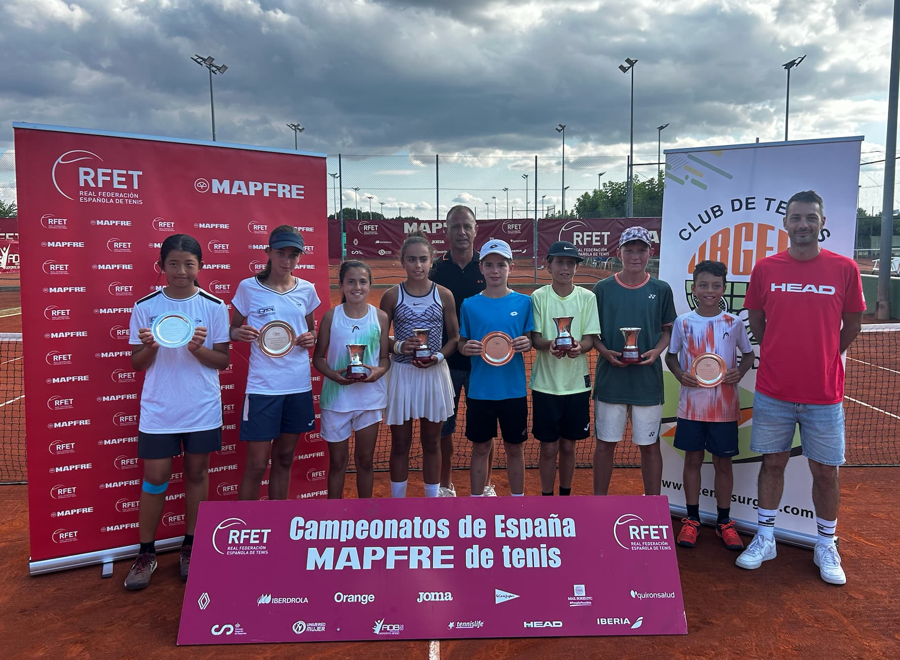 El Campionat d’Espanya Aleví ja té guanyadors en dobles i finalistes individuals