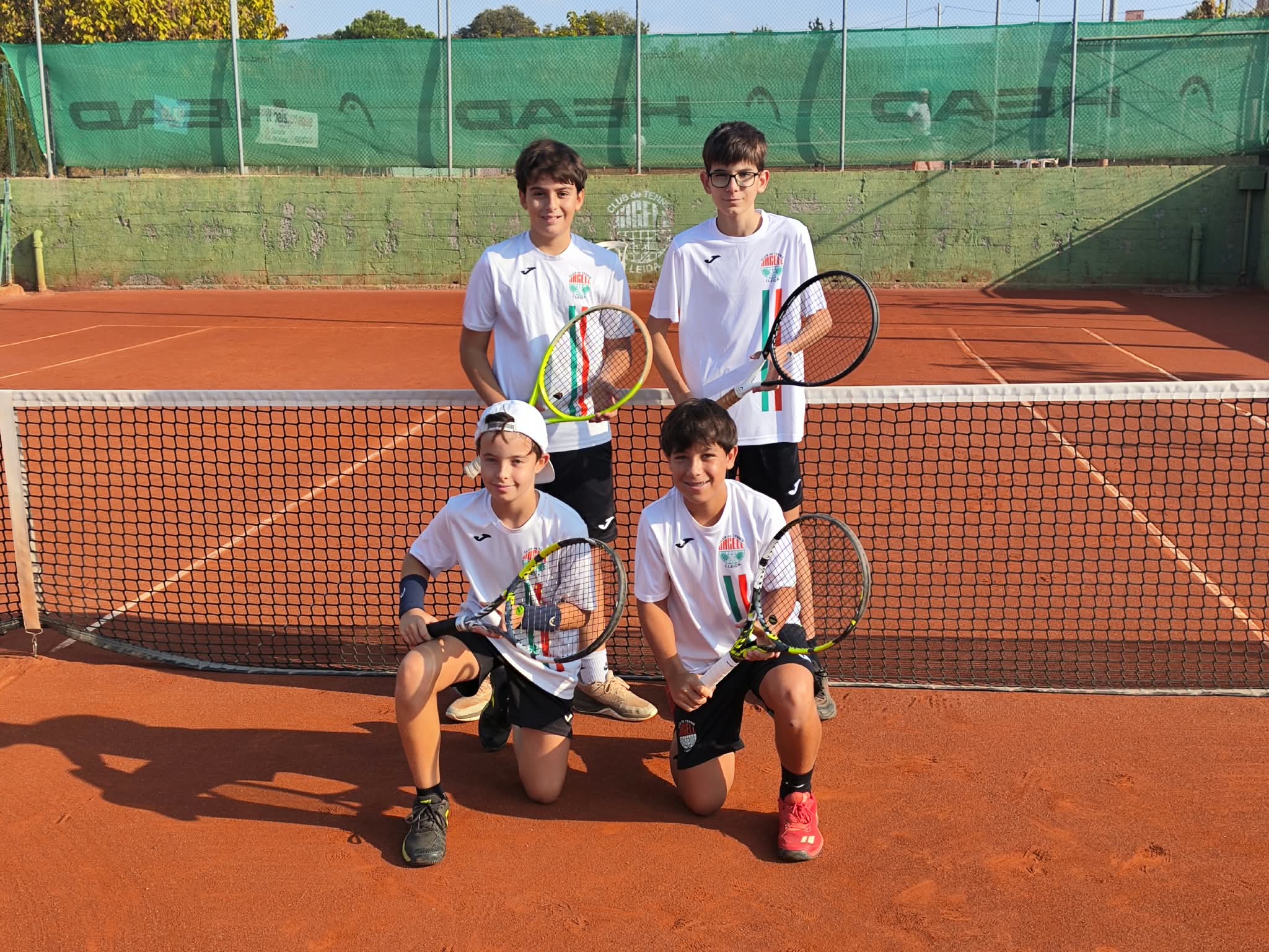Resultats dels equips de tennis a la jornada del cap de setmana: