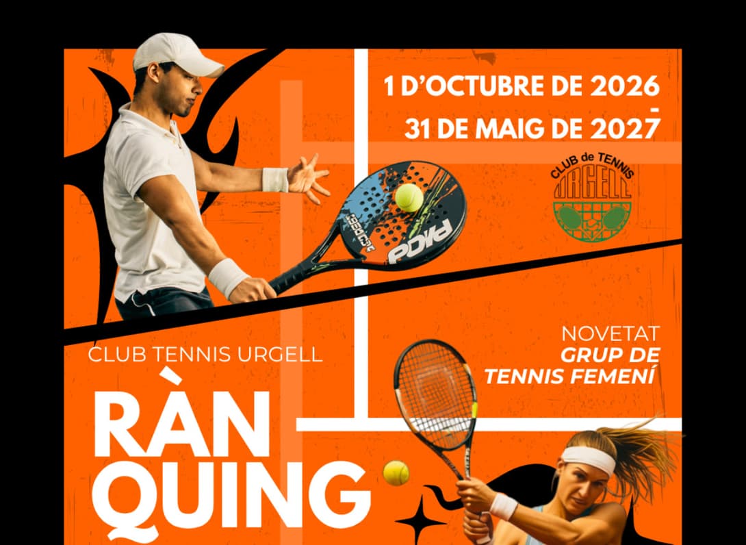 INSCRIPCIONS OBERTES PER AL RÀNQUING 2026-2027